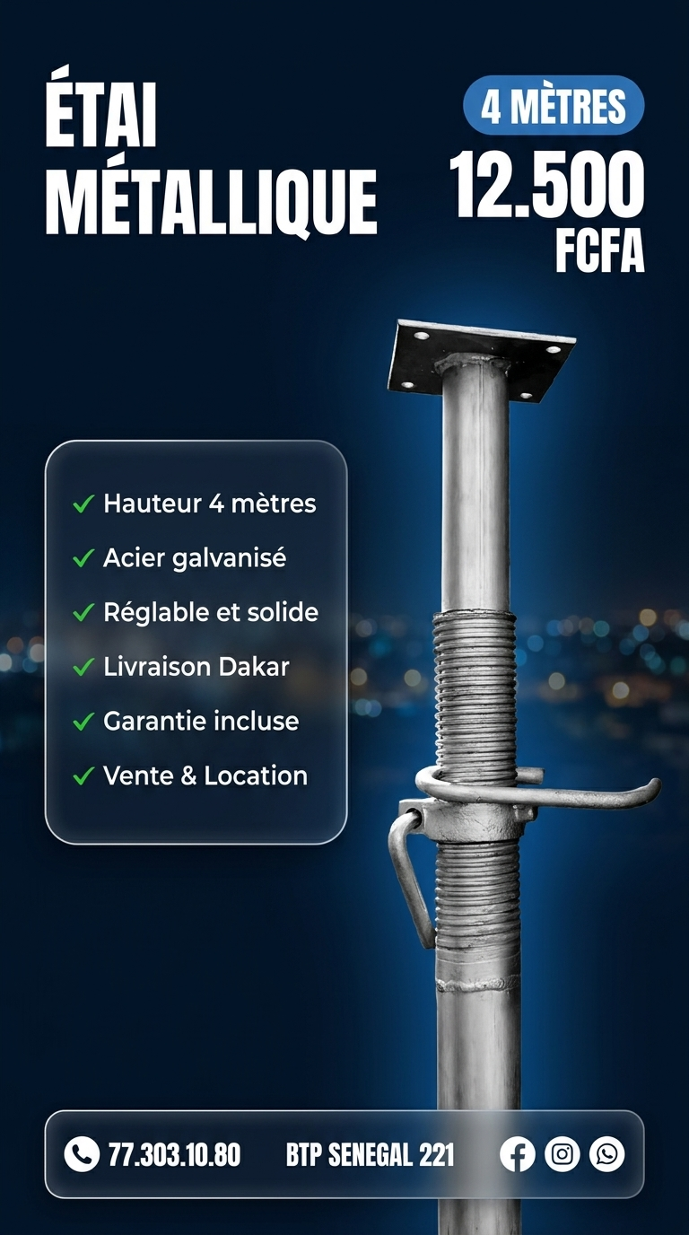Chantier BTP Sénégal 221